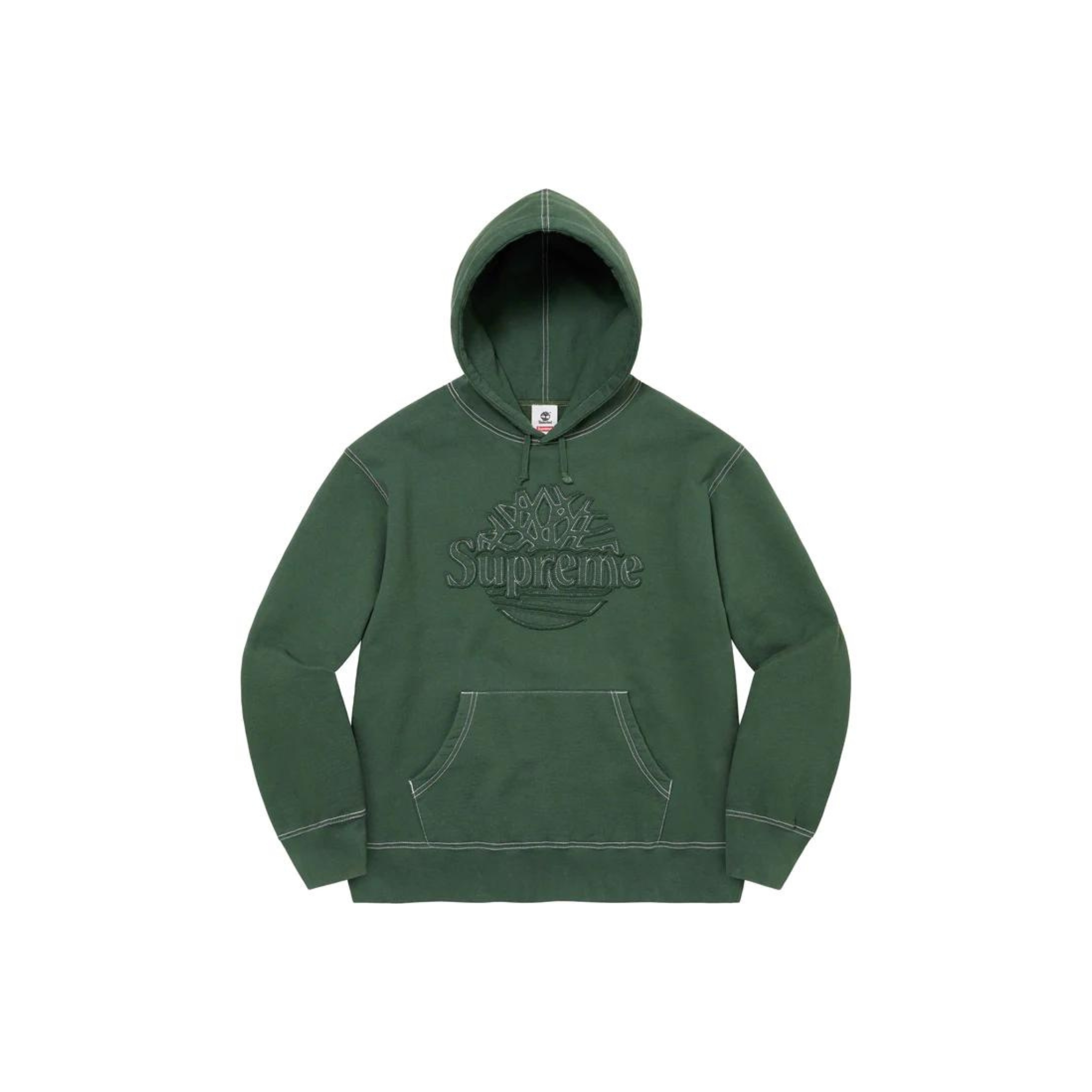 Supreme Timberland Hooded Sweatshirt (SS23) Dark Green