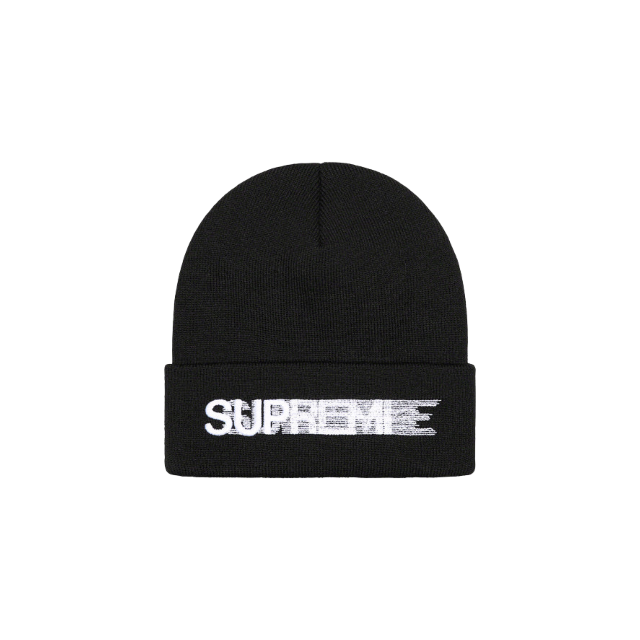 Motion Logo Beanie Black | Supreme | Hype Temple