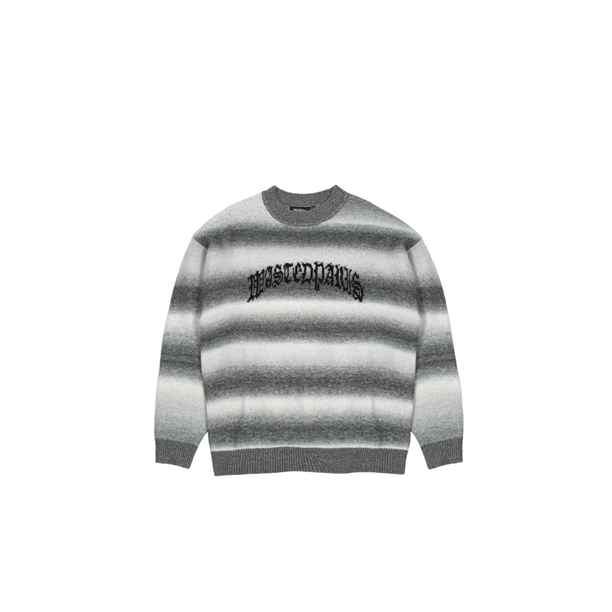 Sweater Blur Kingdom - Gradient Black & White